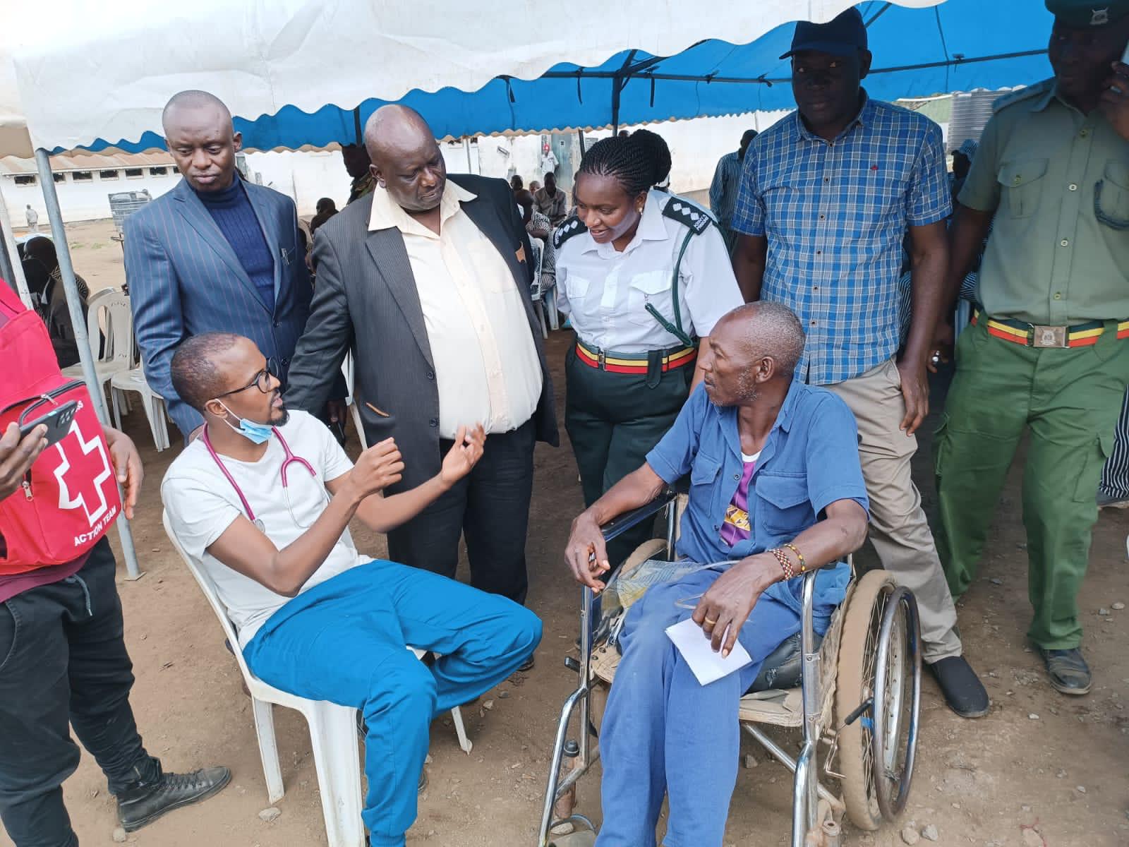 Free Medical Camp for prisoners at Garissa Prisons